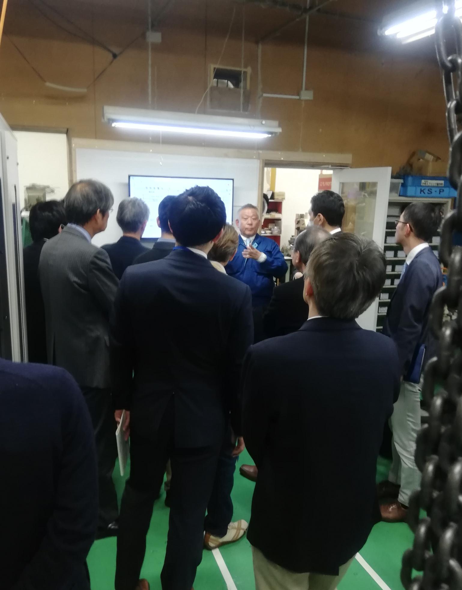 横浜市主催のIoT工場見学を弊社で行いました~♪