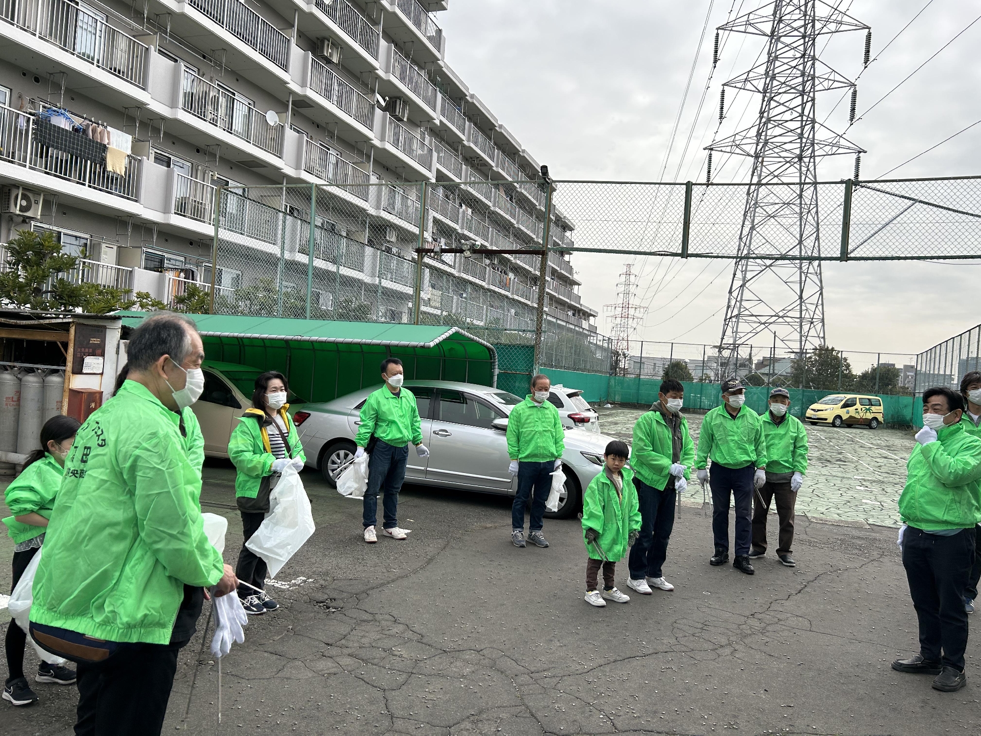 早淵川の清掃活動に参加しました！